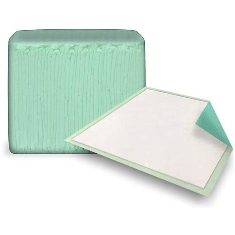 Amz Supply Disposable Green Underpads 23x36 Incontinence Care Regular