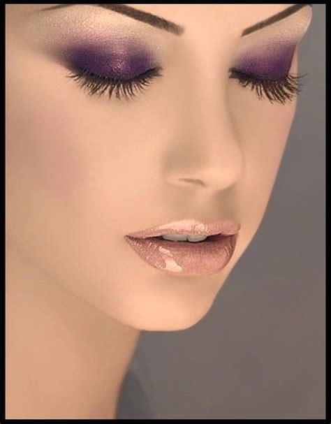 Purple Prom Eye Makeup Purple Eye Makeup Purple Eyeshadow Love