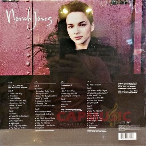 Lp Norah Jones Come Away With Me 20th Anniversary Super Deluxe Edition4lp Capmusic