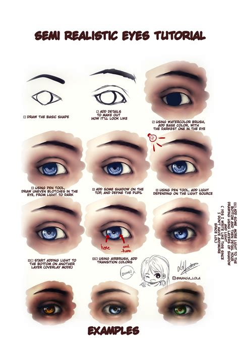 Semi Realistic Anime Eyes The Eyelids Are Made Up Of Soft Flexible