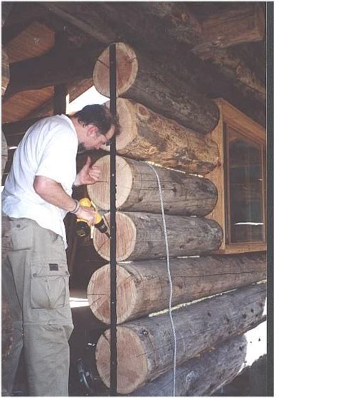 Step By Step Log Cabin Construction Diy Log Cabin Building A Cabin