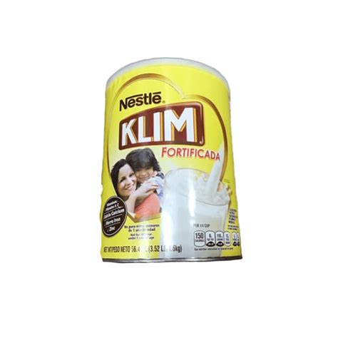 Nestle Klim Fortificada Dry Whole Milk Powder 564 Oz Canister