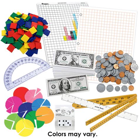 Saxon Math Intermediate 5 Manipulative Kit Rainbow Resource Center