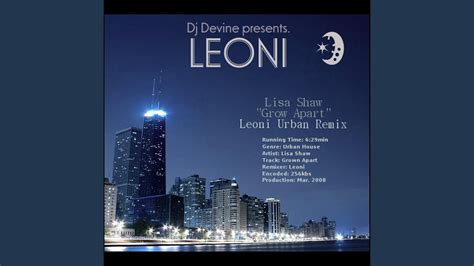 Your current browser isn't compatible with soundcloud. Grown Apart (Leoni Urban Remix) - YouTube