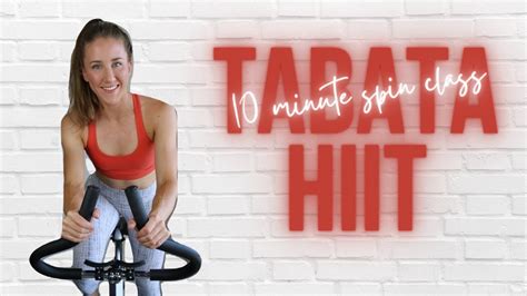 Quick Minute Spin Class Tabata Hiit Indoor Cycling Workout Youtube