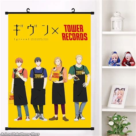Given Anime Manga Hd Print Wall Poster Scroll Buy At The Price Of 2