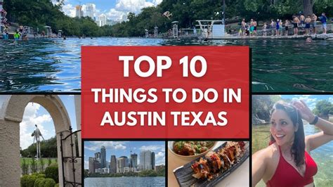 10 Things To Do In Austin Texas Youtube