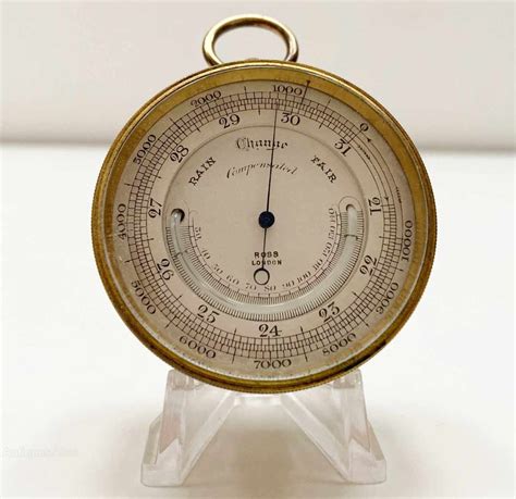 Antiques Atlas Pocket Barometer Owned By General Francos Pilot