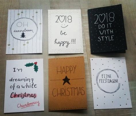 handletteren handlettering kerstkaart kerst kaart diy feestdagen feestdagen 2018 kerst kaarten