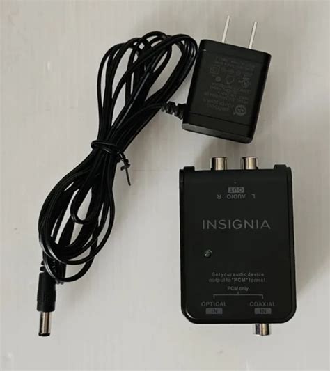 Insignia Ns Hz Optical Coaxial Digital To Analog Converter