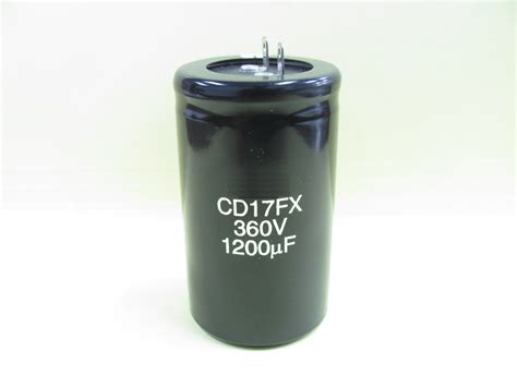 Cd17fx 3fj122m 1200 Uf 360 Vdc Capacitor Capacitor Industries