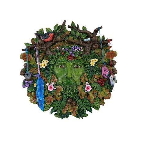 Brigid Ashwood Greenman Plaque Figurines Decorative Wall Plaques