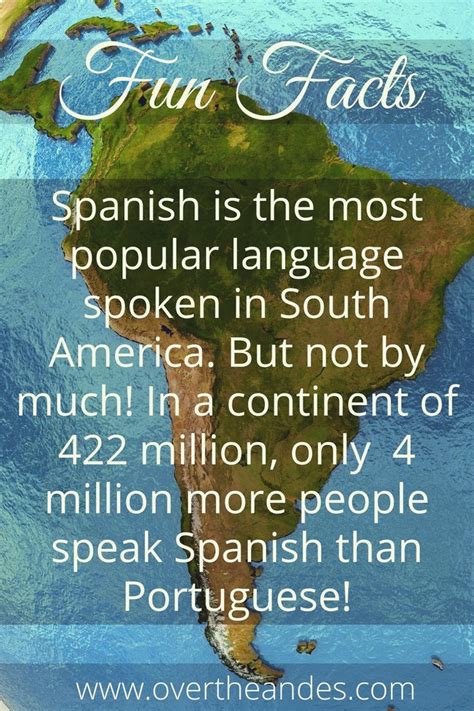 Is Spanish The Most Popular Language Spoken In South America Fun