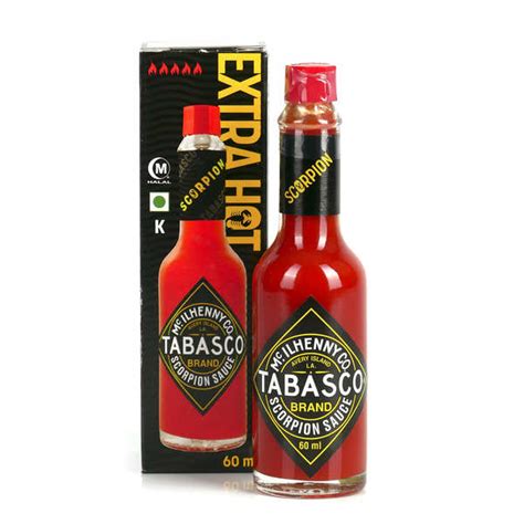 Tabasco Scorpion Hot Sauce Mc Ilhenny Tabasco Brand