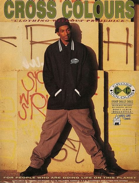 Snoop Dogg For Cross Colours The 90 Best Hip Hop Fashion Ads Of The