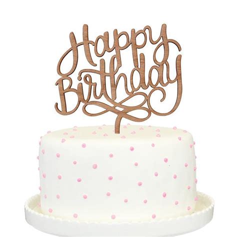 Отслеживайте изменения цены для happy birthday cake toppers acrylic letter cake decorating cupcake topper for birthday anniversary wedding party decoration. Happy Birthday Cake Topper - Alexis Mattox Design