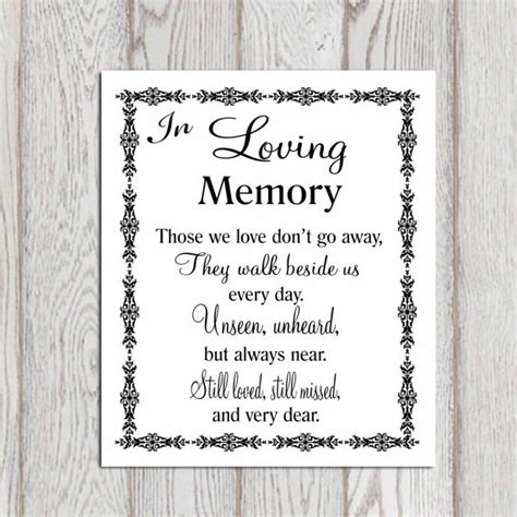 In Loving Memory Quotes And Sayings In Loving Memory Picture Quotes