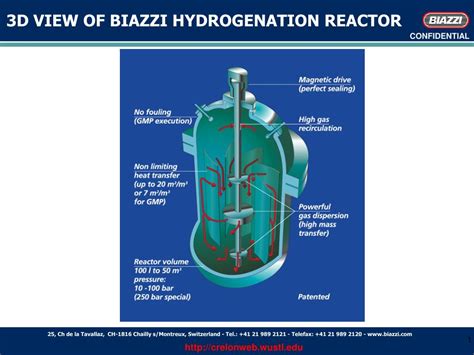Ppt 3d View Of Biazzi Hydrogenation Reactor Powerpoint Presentation