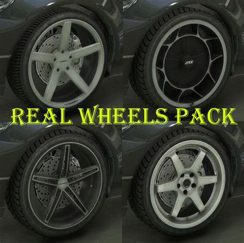 Real Brand Rims Pack Gta5