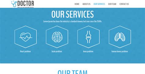 Bingo is a versatile navigator is a colorful html5 bootstrap responsive template. Free Bootstrap Doctors Organisation Template | Responsive ...