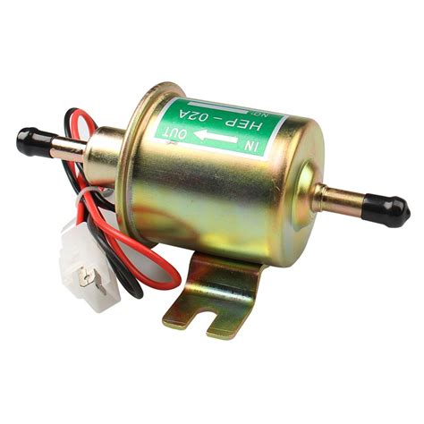 Electric Fuel Pump 12v Universal Metal 4 7 Psi Low Pressure Inline Fuel
