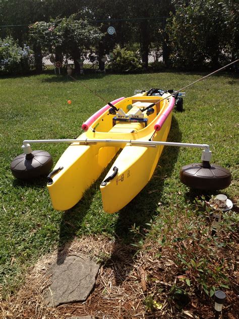 Diy Outriggers For My W500 Kayak