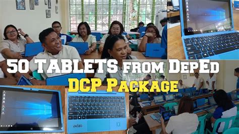 Deped Computerization Program 1 Laptop And 50 Tablet Pc From Deped
