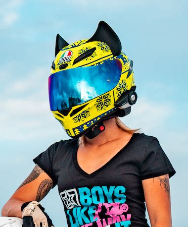 Don't want a new helmet but still in the mood for kitty ears? Motorcycle Helmet Accessories | PickMyHelmet