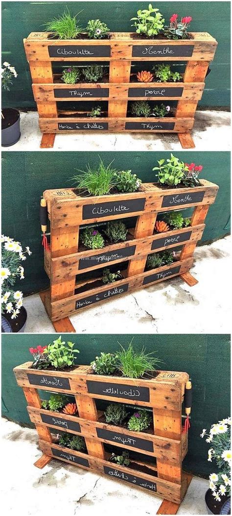 Pallet Projects 60 Amazing Creative Wood Pallet Garden Project Ideas