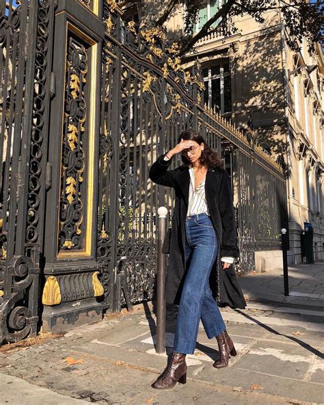 Piambd Wide Leg Jeans French Style Influencers In Paris