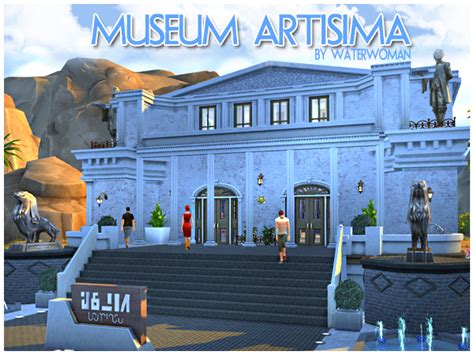 Akisima Sims Blog Museum Artisima • Sims 4 Downloads