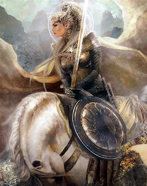 40 Incredible Warrior Art Examples Bored Art Valkyrie Norse