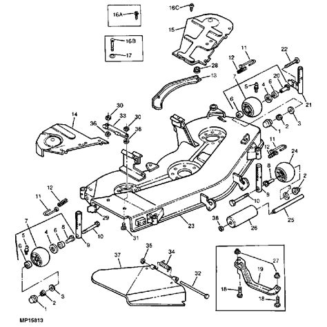 The engine is equipped with twin barrel, float type carburetor with fixed main jet; Pin on John Deere Replacement Mower Decks