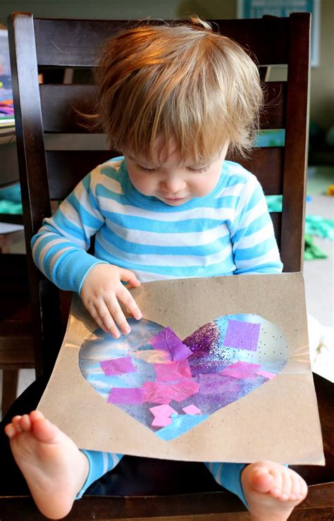 Valentines Craft Baby 20 Easy Valentines Day For Toddlers