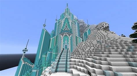 Frozen Elsas Ice Castle Minecraft Building Inc