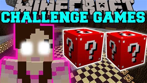 Minecraft Gamingwithjen Challenge Games Lucky Block Mod Modded