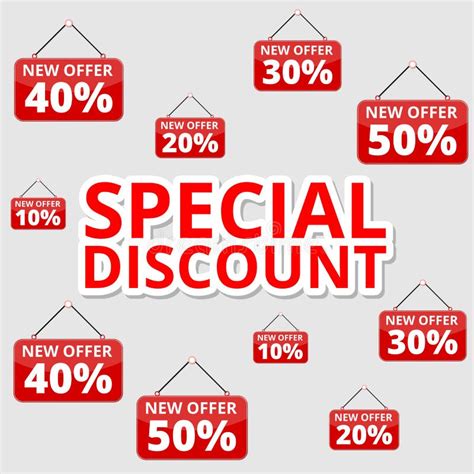 Shopping Special Offers Discounts And Promotions Special Discount