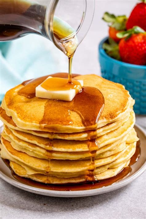 Best Easy Fluffy Pancake Recipe Crazy For Crust Recipe Fluffy Pancake Recipe Pancake