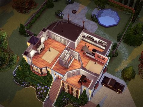 Melcastro91s Cornerhill No Cc Sims 3 Houses Ideas Sims 4 Houses