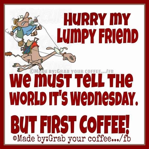 funny wednesday coffee pictures