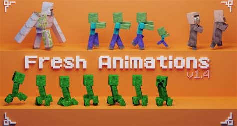 Fresh Animations Minecraft Texture Pack 113 → 120 Minecraft Tutos
