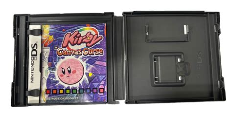 Kirby Canvas Curse Nintendo Ds 2005 Case And Manual Only No Game