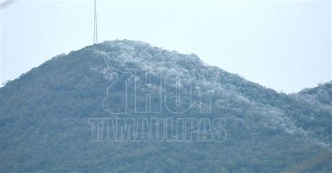 Hoy Tamaulipas Foto Del Dia Comienza A Cubrirse De Blanco La Sierra
