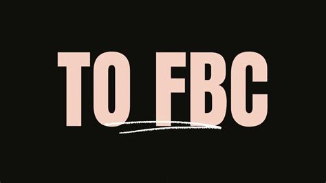 Welcome To Fbc Youtube