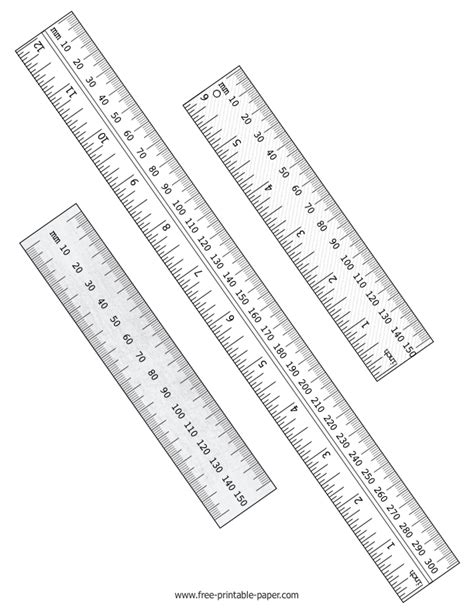 Once you're comfortable with ruler counting in millimeters, it's time to transition to taking actual measurements. MM Ruler Templates - Free Printable Paper