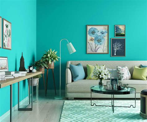 Teal Blast Wall Painting Colour 2200 Paint Colour Shades By Asian Paints