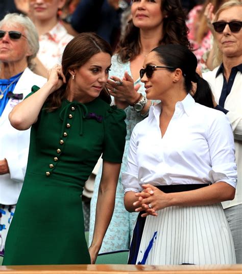 Duchess Chat From Meghan Markle And Kate Middleton At Wimbledon 2019