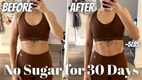 I Quit Sugar For 30 Days Heres What Happened 😱 Youtube