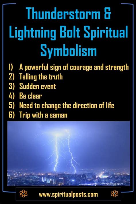 8 Spiritual Meanings Of Thunderstorm And Lightning Bolt Spiritual Posts