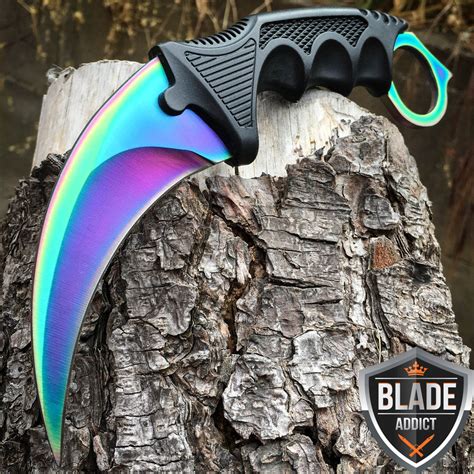 Csgo Karambit Hawkbill Claw Limited Titanium Rainbow Megaknife